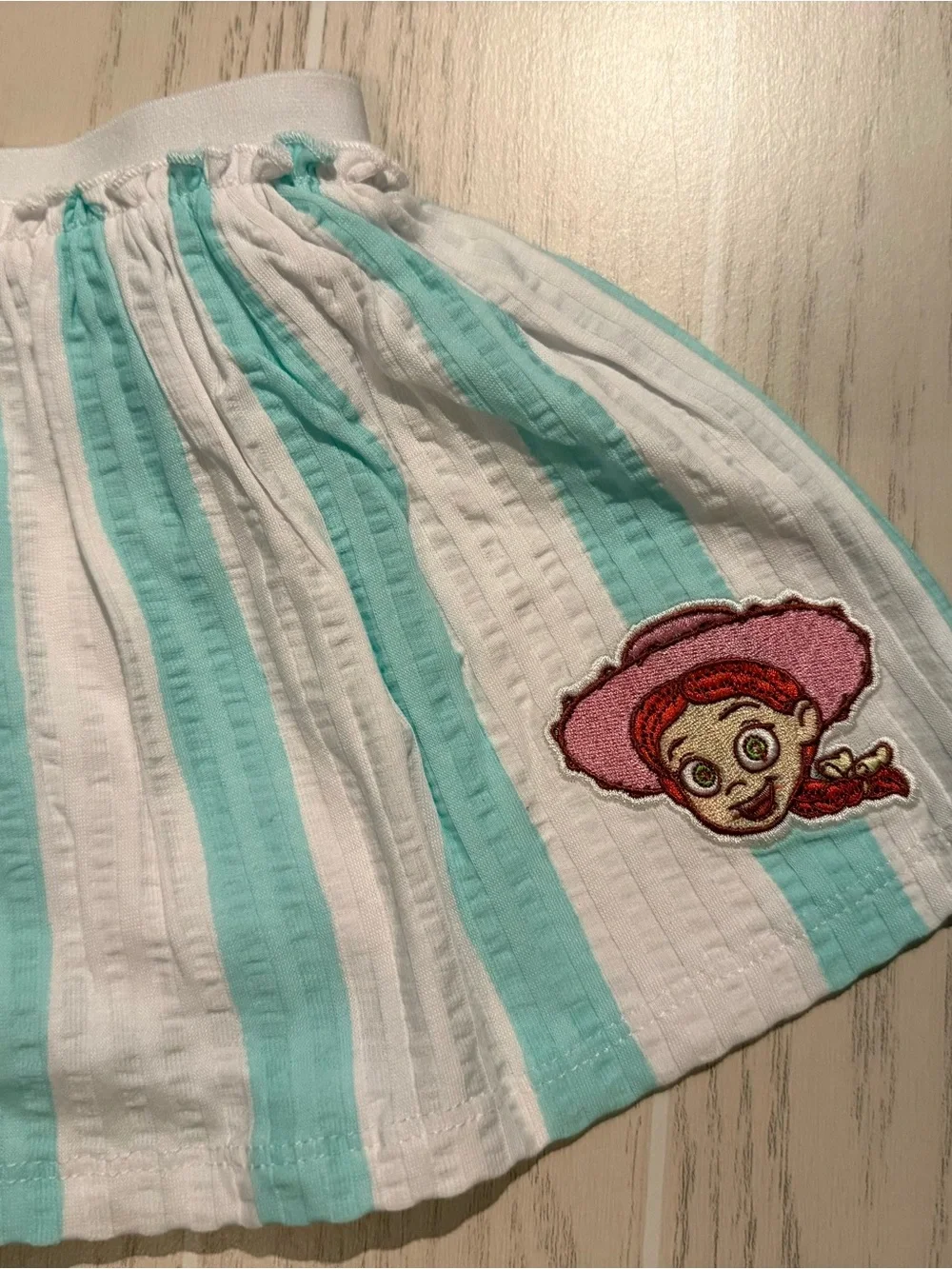 Disney Pixar Toy Story Jessie Toddler Girls 2T 2pc Shirt Skort Outfit Western